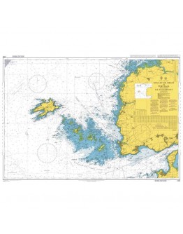 2356 - France - West Coast , Goulet de Brest to Portsall including Île d'Ouessant