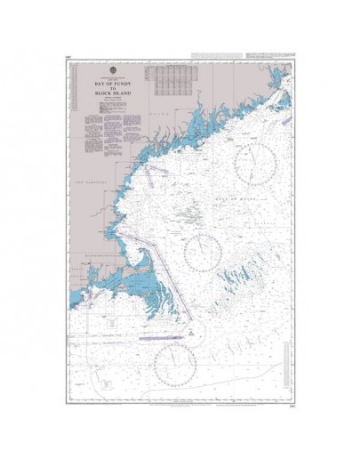 2492 - United States and Canada, East Coast, Bay of Fundy to Block Island			