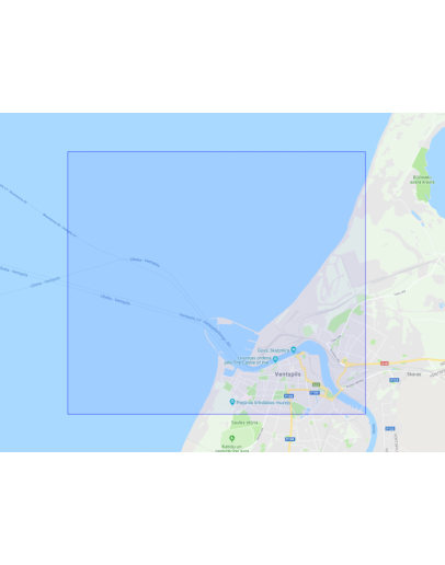 2716 - International Chart Series, Baltic Sea, Latvia, Ventspils