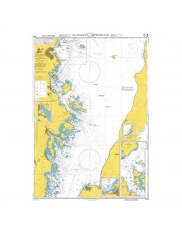 2844 - International Chart Series, Baltic Sea, Sweden - East Coast, Kalmarsund - Northern Part - Plan A) Jättersön - Mönsterås Bruk - Plan B) Mönsterås - Plan C) Sandvik - Plan D) Borgholm																							