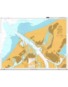 2972 - International Chart Series, Baltic Sea - Gulf of Rīga, Port of Rīga, Northern Part								