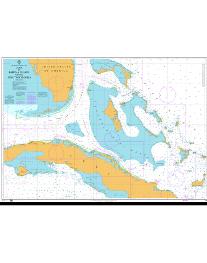 2996 - Cuba to Bahama Islands Including Straits of Florida