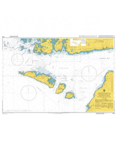 3339 - Ireland - West Coast, Approaches to Galway Bay, Including the Aran Islands																