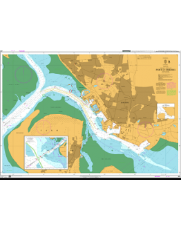 420 -  International Chart Series, North Sea, Denmark - West Coast, Port of Esbjerg - Plan A) Approaches to Esbjerg					