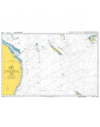 4602 - Tasman and Coral Seas Australia to Northern New Zealand and Fiji