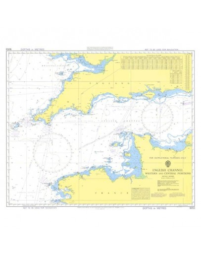 5053 - English Channel - Western and Central Portions (INSTRUCTIONAL CHART)