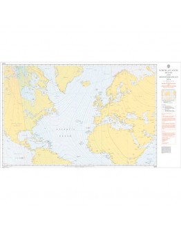 5375 - North Atlantic Ocean - Magnetic Variation 2020 and Annual Rates of Change