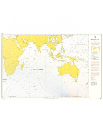 5385 - Indian Ocean - Magnetic Variation 2020 and Annual Rates of Change