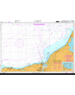 DE1671 - Baltic Sea Germany, Approaches to Rostock and Kadetrinne