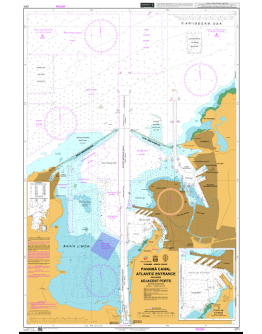 CP1 - Panamá North Coast -  Panamá Canal -  Atlantic Entrance including Adjacent Ports 