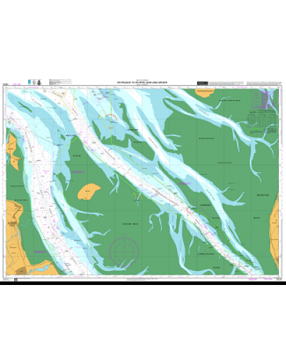 DE20 - North Sea, Germany, Entrance to Rivers Jade and Weser