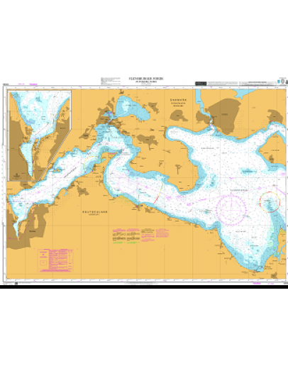 DE26 - Baltic Sea - Germany and Denmark, Flensburger Förde (Flensborg Fjord) - Plan A) Flensburg