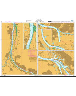 DE5 - North Sea – Germany, River Weser - Brake to Bremen - Plan A) Brake to Vegesack - Plan B) Brake - Plan C) Vegesack to Ochtumer Sand - Plan D) Ochtumer Sand to Osterort - Plan E) Osterort to Bremen					 					 					 					