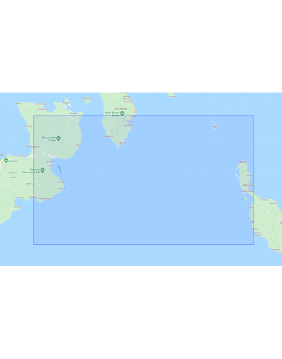 PNG397 - South Pacific Ocean, New Britain - New Ireland - Bougainville - Island, Cape Kwoi to Buka Island including Green Islands