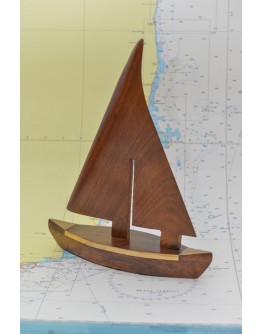 Wood Sail Boat "Boa Vista"