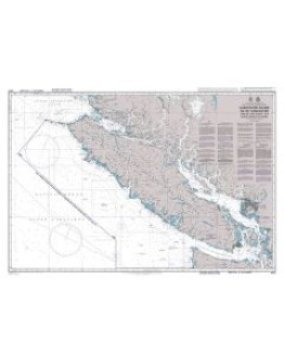 4922 - Vancouver Island Ile de Vancouver Juan de Fuca Strait to/a Queen Charlotte Sound									