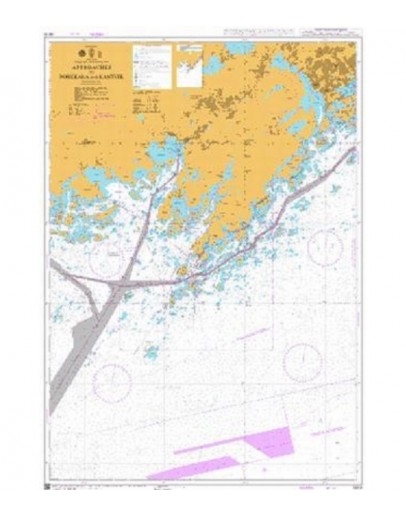 3819 - Baltic Sea - Gulf of Finland, Approaches to Porkkala and Kantvik