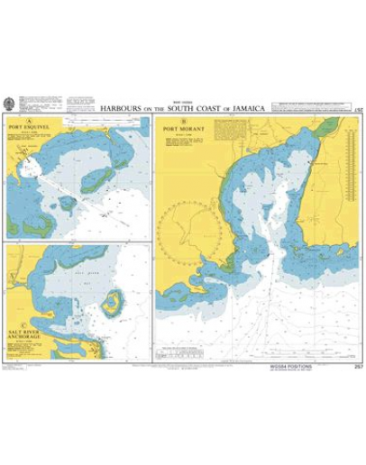 257 - Harbours on the South Coast of Jamaica