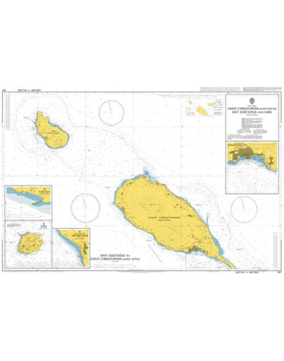 487 - Saint Christopher (Saint Kitts), Sint Eustatius and Saba