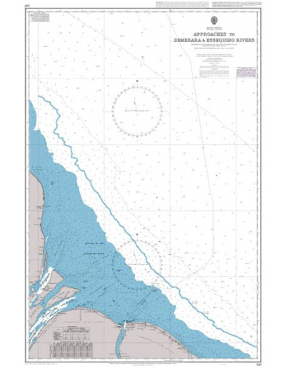 527 - Approaches to Demerara and Essequibo Rivers