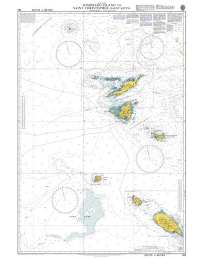 583 - Sombrero Island to Saint Christopher (Saint Kitts)