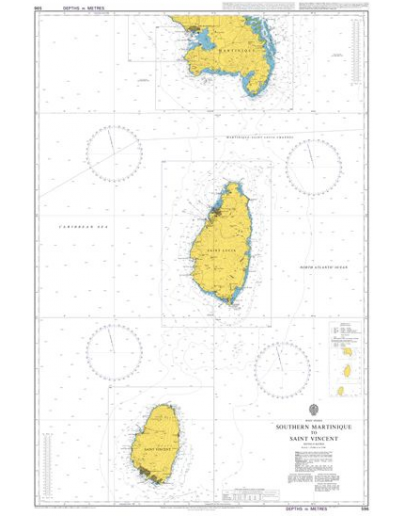 596 - Southern Martinique to Saint Vincent