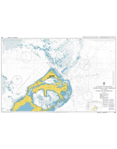 868 - Eastern and Western Approaches to The Narrows including Murray's Anchorage