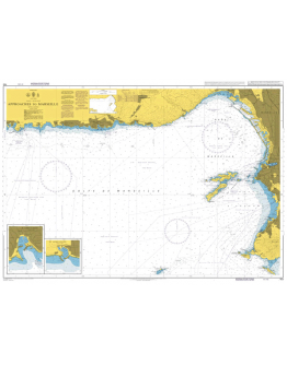 153 - International Chart Series, France - South Coast, Approaches to Marseille - Plan A) Carry-le-Rouet - Plan B) Sausset-les-Pins	
