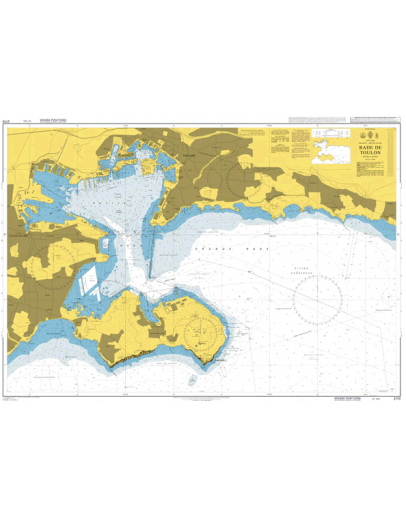 2170 - International Chart Series, France - South Coast, Rade de Toulon				