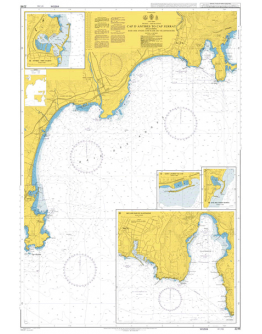 2246 - International Chart Series, France - South Coast, Cap d'Antibes to Cap Ferrat including Baie des Anges and Rade de Villefranche - Plan A) Antibes 			