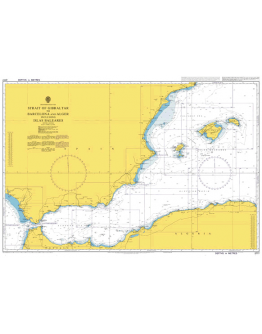 2717 - Strait of Gibraltar to Barcelona and Alger including Islas Baleares 