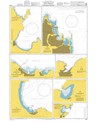 1532 - Harbours in the Southern Dodekanisos