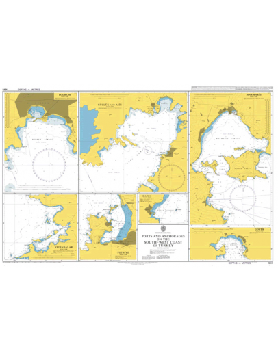 1644 - Ports and Anchorages on the South-West coast of Turkey