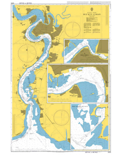 2203 - Black Sea – Ukraine, Buz'kyy Lyman - Plan A) Port Dnipro-Buz’kyy - Plan B) Portpunkt Oktyabr’sk - Plan C) Mykolayiv - Plan D) Rika Inhul