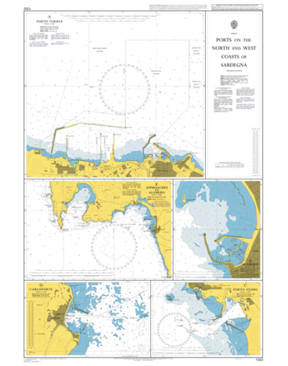 1202 - Ports on the North and West Coasts of Sardegna