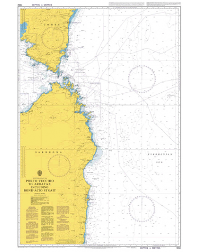 1992 - Porto Vecchio to Arbatax including Bonifacio Strait