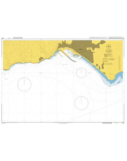 1589 - International Chart Series, Mediterranean Sea, Spain - South Coast, Almería		