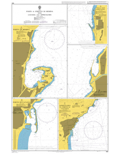 994 - Catania and Approaches including Messina