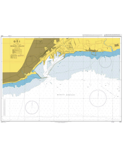 2101 International Chart Series, Turkey - South Coast, Mersin Limani													