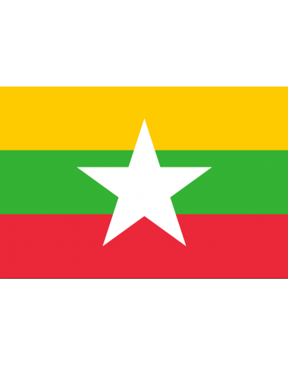 Bandiera Birmania 