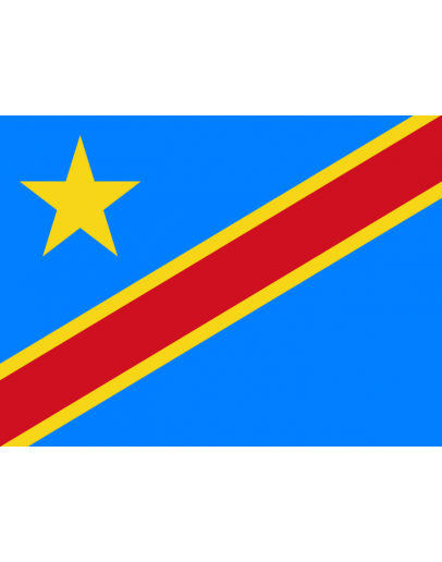 Bandiera Congo Kinshasa 