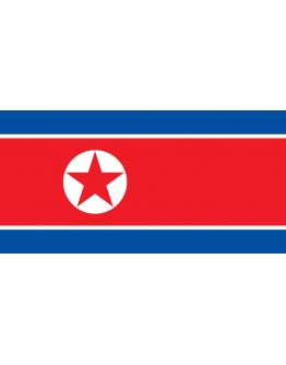 Bandiera Corea del Nord 