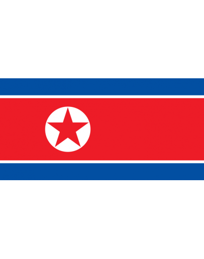 Bandiera Corea del Nord 