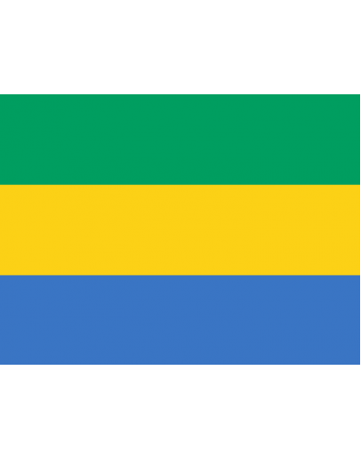 Bandiera Gabon 