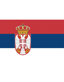 Bandiera Serbia 