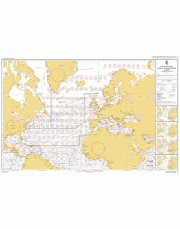 5124 - Routeing Chart North Atlantic Ocean 