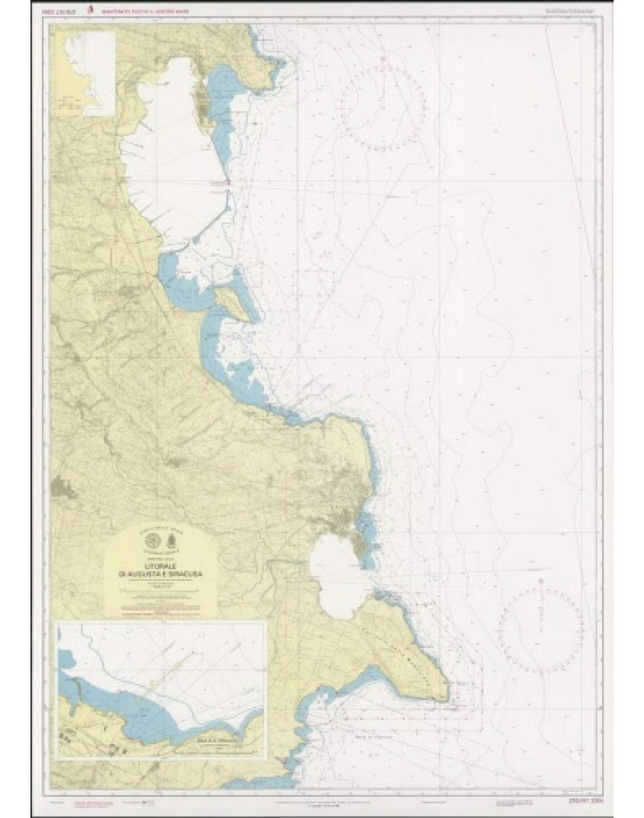 Carta Nautica Sicilia Orientale