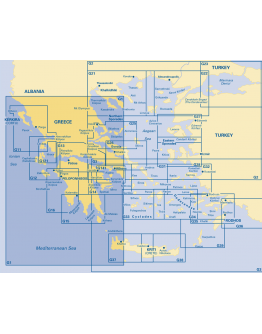 G1 - Mainland Greece and the Peloponnisos - Passage Chart