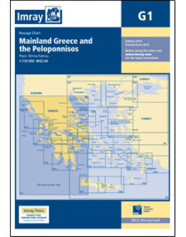 G1 - Mainland Greece and the Peloponnisos - Passage Chart