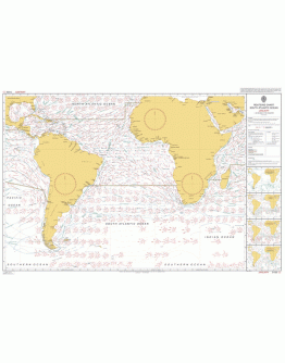 5125 - Routeing Chart South Atlantic Ocean
